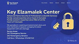 KEY ZAMALEK® Trusted Since 1962 Emergency Locksmith Cairo 24/7